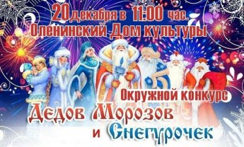 Окружной шоу-конкурс Дедов Морозов и Снегурочек